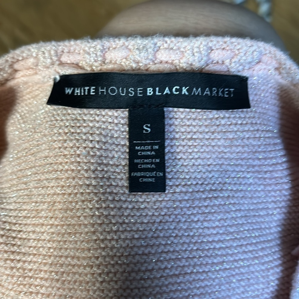 White House Black Market Sleeveless Knit Sweater Tank - Picture 6 of 6